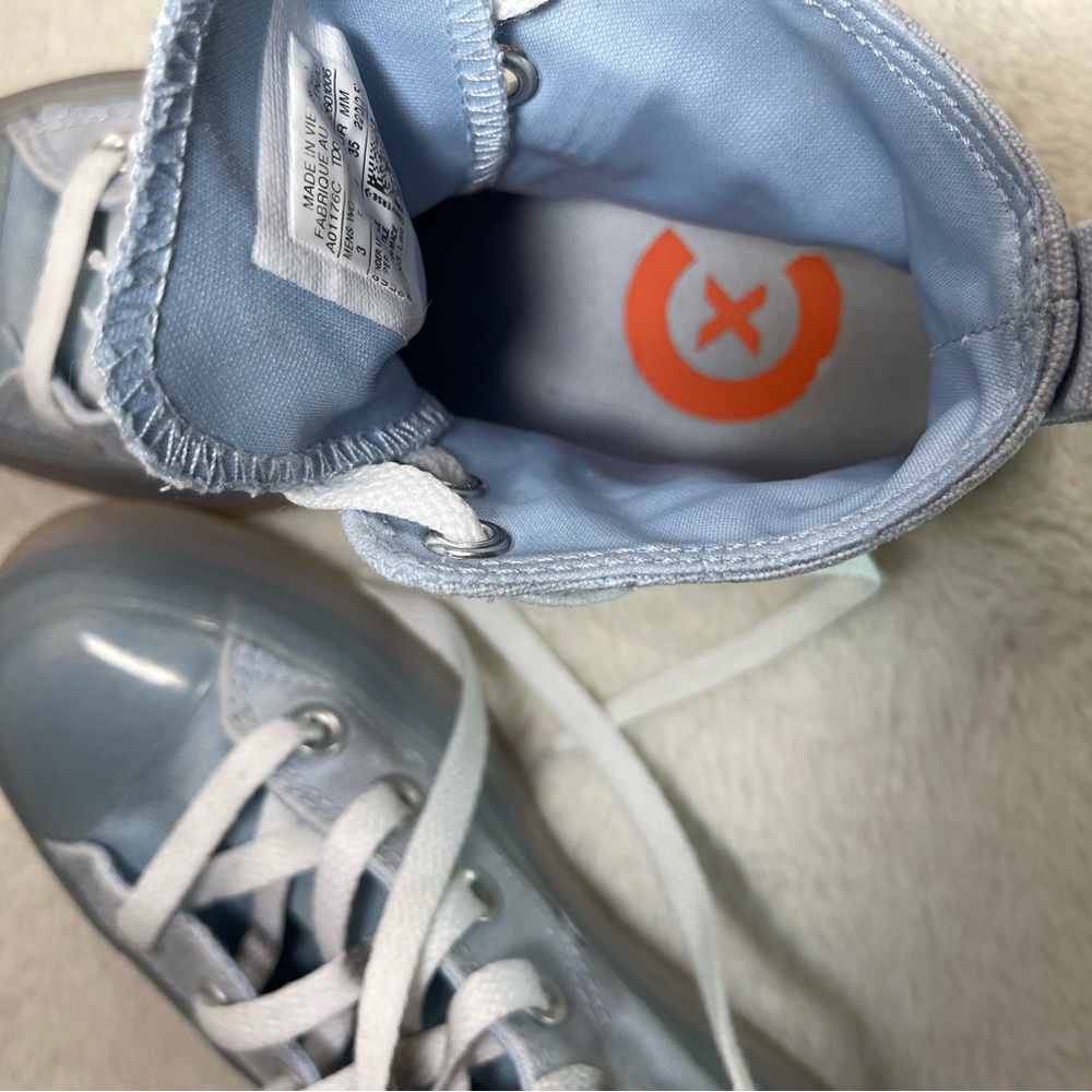 Converse Chuck Taylor All Star CX High Blue Canvas Women’s Sneakers Size 5 - Picture 8 of 11